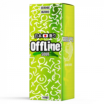 Ароматизатор OffLine "Зеленое яблоко" SOUR (на 30мл)